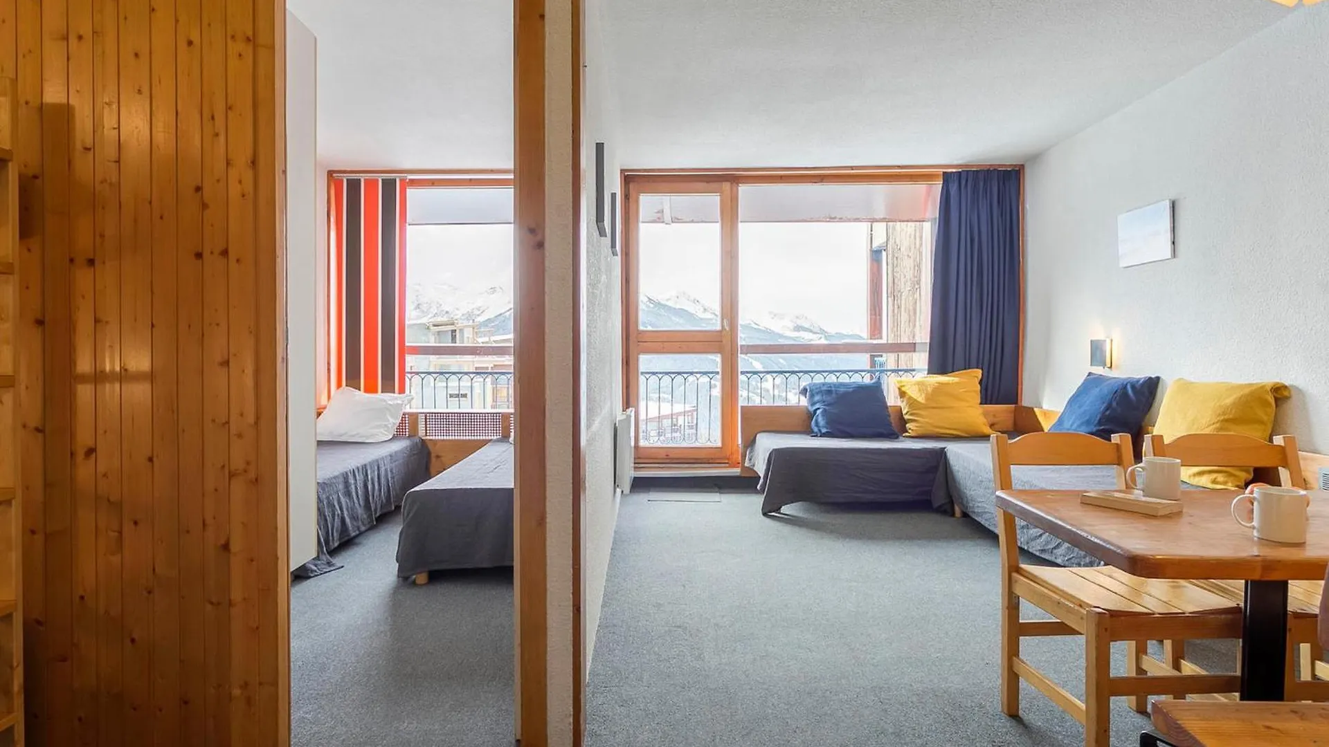Appartement Lumineux, Centre Station, Balcon, Proche Des Pistes, Wifi Gratuit - Fr-1-346-472 Les Arcs  0*, Les Arcs (Savoie) Franciaország